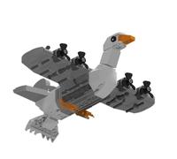 Figurines cérébrales Rouges Italiennes 3D Amusantes, bâtiment de Jouet pour Enfants et Adultes, Choses bizarres Amusantes à collecter, créatif Tung Tung Sahur Jouet de Construction