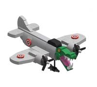 Figurines cérébrales Rouges Italiennes 3D Amusantes, bâtiment de Jouet pour Enfants et Adultes, Choses bizarres Amusantes à collecter, créatif Tung Tung Sahur Jouet de Construction