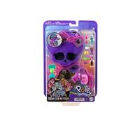 Polly Pocket Poupées Barbie Sirènes HRR05 - Cheveux fantaisie, serre-tête, nageoires colorées