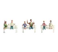 Figurines Conducteurs De Cabriolet Sans Pieds Noch H0 15911-Noch