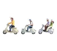 Figurines Conducteurs De Scooters, Voie N-Noch