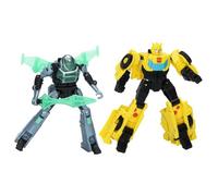 Figurines Cyber-Combiner Bumblebee et Mo Malto, jouets interactifs pour filles et garçons,Transformers EarthSpark, des 6 ans
