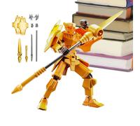 Figurines d'action à articulations multiples - Robot articulé 3D - Jouet mécanique pour tout le corps - Robot de 13 cm avec plusieurs articulations - Objets de collection uniques pour et