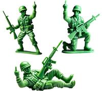 Figurines D'action Amusantes De Soldats Verts, Figurines D'action Amusantes De Soldats Bleu Marine, Figurines D'action Amusantes De Soldats, Mini-Soldat Fantaisie Pour Décorations De Bureau, Fête À Th