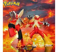 Figurines d'action Anime Pokemon Blaziken Evolutionary Group, collection de figurines en PVC, jouets pour cadeaux, 2-8cm Blaziken