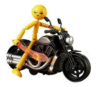 Figurines d'action, avec Moto, drôle, Interactive, éducative, Petites Figurines d'action pour, Adolescents, Adultes, familles, école, Salle de amping, Anniversaires et célébrations