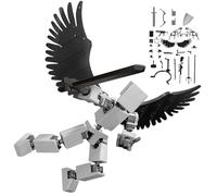 Figurines d'action cool - Modèle articulé à monter soi-même, jouet à collectionner pour jouer créatif, petite figurine à construire | Pour adolescents, adultes, maison, école, Re