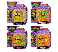 Figurines d'action de tortues Ninja mutantes adolescentes, Raphael Michelangelo, ornement de Table mobile, cadeaux d'anniversaire à collectionner pour enfants PM81831