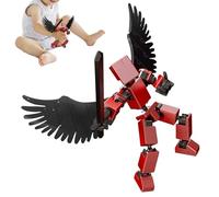 Figurines d'action mobiles, figurine commune mobile, jeu de jouets de construction mobile, figurines de jeu pour et , sélection de jeux éducatifs créatifs, convient pour la maison, l'école, la