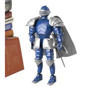 - Figurines d'action mobiles, figurine d'action de chevalier, collection Knight imprimée 3D, figurine mobile imprimée, statue médiévale, figurine exquise multicolore pour les amis et la famille