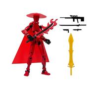 Figurines d'action pour jeunes garçons - Modèle de montage à monter soi-même avec articulations mobiles - Figurines d'action pour garçons - Pour films, anniversaire, fête de Noël, amis, et