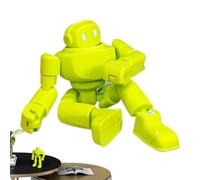Figurines D'action - Soldat Cybernétique En PVC Durable Bleu, Jouet Figurine D'action, Statuette Posable Avec Membres Flexibles | Conception De Personnages De Science-fiction De Série Professionnelle