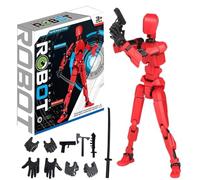 Figurines d'action T-13, Mobile Multi-articulé Imprimé en , Robot D'activité Complet du Corps, Jouets Articulés Ensemble De, Figurine De Décoration D'intérieur (Version Boîte De Couleur)