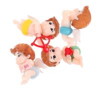 Figurines d'ange Cupidon Présent d'anniversaire pour Couple Micro Paysage Décoratif Figurines d'ange De Cupidon