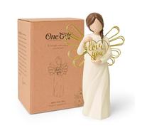 Figurines d'ange Love You, cadeaux pour femme, décoration d'intérieur, cadeau sentimental parfait pour petite amie, petit ami, épouse, mari, figurine sculptée peinte à la main