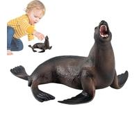Figurines d'animaux antarctiques, figures d'animaux polaires - Mammifères polaires Modèle réaliste - Ornements de cognition des sciences et de l'éducation, les rassemblements à domicile fournissent un