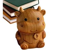 Figurines d'animaux en bois pour décoration d'intérieur,petites figurines d'animaux en bois | Artisanat de figurines culturelles,Décor de statue de maison, ornement de figurine d'animal de culture pop