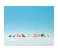 Figurines D'animaux H0 « À La Ferme »-Noch