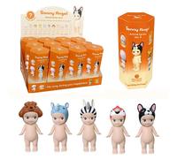 Figurines d'Animaux Mignons Angel Hippers Blind Box - Série Anime pour Décoration de Chambre et de Bureau - Collection de Cadeaux de Noël pour Enfants 1 box 12 pcs