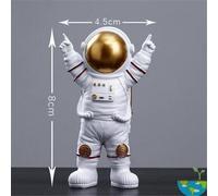 Figurines D'astronautes En Résine, Sculpture De Noël, Astronaute, Lune, Décoratif, Figurines Miniatures, Cadeau Pour Enfants, Jouet, Décoration De Maison