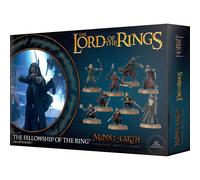 Figurines de 13 pièces - La Communauté de l'Anneau Games Workshop Warhammer Middle Earth (x10) Multicolore TU