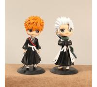 figurines de 14,5 cm de Bleach Anime - Ichigo Kurosaki et Toshiro Hitsugaya