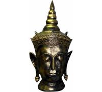 Figurines de Bouddha Sculpture Budda Statues de Bouddhisme Thaïlande Feng Shui Buste Déco