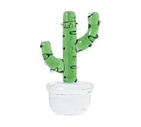 Figurines de cactus miniatures en verre pour décoration de maison, jardin, cour