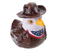 Figurines de canards patriotiques 250e anniversaire Décoration de jardin | Statuette d'aigle 250e anniversaire de l'indépendance des Américains - Décoration patriotique pour le jour commémoratif de la