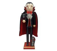 Figurines de casse-noisette d'Halloween - Ornement de casse-noisette - Figurines de squelette de vampire pour cheminée, fête, armoire, table, interrupteur de fenêtre