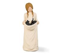 Figurines de Chat Noir, Cadeaux commémoratifs de Chat pour Les Femmes, Statues sculptées et peintes à la Main pour la décoration intérieure