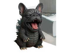 Figurines de Chien,Sculptures Canines Artisanales pour Bureau | Petite Statuette Animale Mignonne et Réaliste pour Décorer Bureau, Meuble de Télévision, Cheminée, Bibliothèque, Espace de