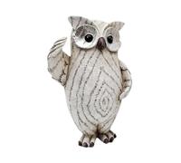 Figurines De Chouette Décoratives Pour La Maison - Mignonne Figurine en Résine Décorative - Statuette Décorative,pour Intérieur Extérieur Jardin Terrasse Balcon Salon Pelouse Patio