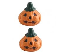 Figurines De Citrouille Miniature, 2 Pièces, Décoration, Magasin, Facile, Sans Odeur, Accessoires Miniatures De Jardin