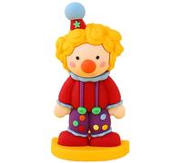 Figurines de clown, décor de clown de cirque coloré miniature, ornement de clown de gâteau de carnaval, art réutilisable la figure de clown, pour les décorations de bureau à domicile, style 2