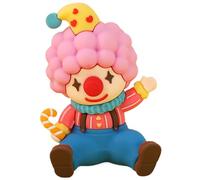 Figurines de clown, décoration miniature colorée de clown de cirque, décoration de gâteau de carnaval, figurine de clown Art the Clown réutilisable, pour décorations de bureau à domicile, style 1, orn