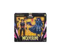 Figurines de collection - MARVEL - Wolverine et Psylocke - Pack de 2 - Haute qualité - Mixte