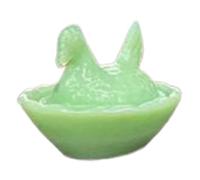 Figurines de collection, poule sur nid, mini poules en verre sur nids, figurines de collection, décoration d'intérieur mignonne et charmante pour panier Pâques pour amis, amoureux la famille, v