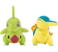 Figurines de combat Pokémon Vague 10 (5 à 8 cm) Larvitar + Feurigel