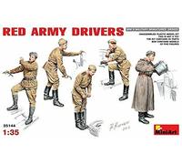 Figurines De Conducteurs De L'Armée Rouge Kit En Plastique Modèle 1:35 MINIART
