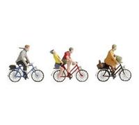 Noch Modélisme ferroviaire 15898 – Cyclistes, 4 figurines et accessoires