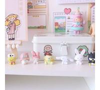 Figurines De Dessin Animé Japonais Pour Filles, 3 Pièces/Lot, Jouets De Décoration De Bureau Ins, Avec Mélodie Rose
