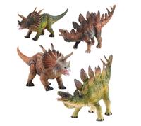 Figurines De Dinosaure, Modèle Réaliste, Stégosaure Et Triceratops, Jouets De Haute Qualité Pour Enfants, Cadeaux D'anniversaire