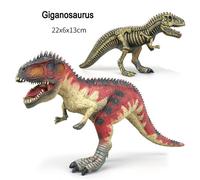 Figurines De Dinosaures Demi-Faces,Modèles De Squelette,Brachiosaure,Tricératops,Ptérosaure,Jouet De Simulation Préhistorique,10 Types - Type K