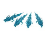 Figurines De Dragon À Effets Spéciaux, 4 Pièces, Modèle De Décoration Pour Modèle À Échelle Générale, Support De Shiyu, Lurise