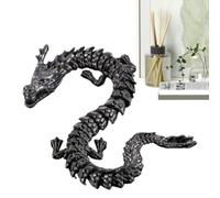 Figurines de Dragon Chinois Fidget, Dragon Chinois imprimé en 3D Figurines | Impression 3D Décorations de table, interaction Parent-enfant, pour bibliothèque, v