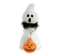 Figurines de fantômes d'Halloween | Figurines de collection de fantômes mignons avec écharpe,Poupées à collectionner Accessoires photo de décoration intérieure, décorations d'Halloween pour la chambre