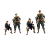 Figurines De La Force Blindée Pour Hommes, 2 Pièces, Pour Scènes Miniatures, Accessoires De Décoration Diorama-Générique