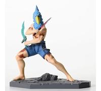 Figurines de l'anime Sunraku Shangri-La Frontier - Rakurou Hidutome Emul Oikattso Rare VR Objets de collection Cadeau Trash Game Statue pour les fans de manga Shangri La Frontier (Sunraku 17 cm)