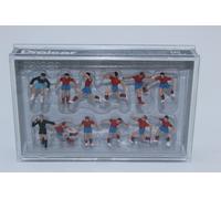 Figurines De L'Équipe De Football Preiser 10760 Maillot Rouge 1:87 H0 NEU OVP
